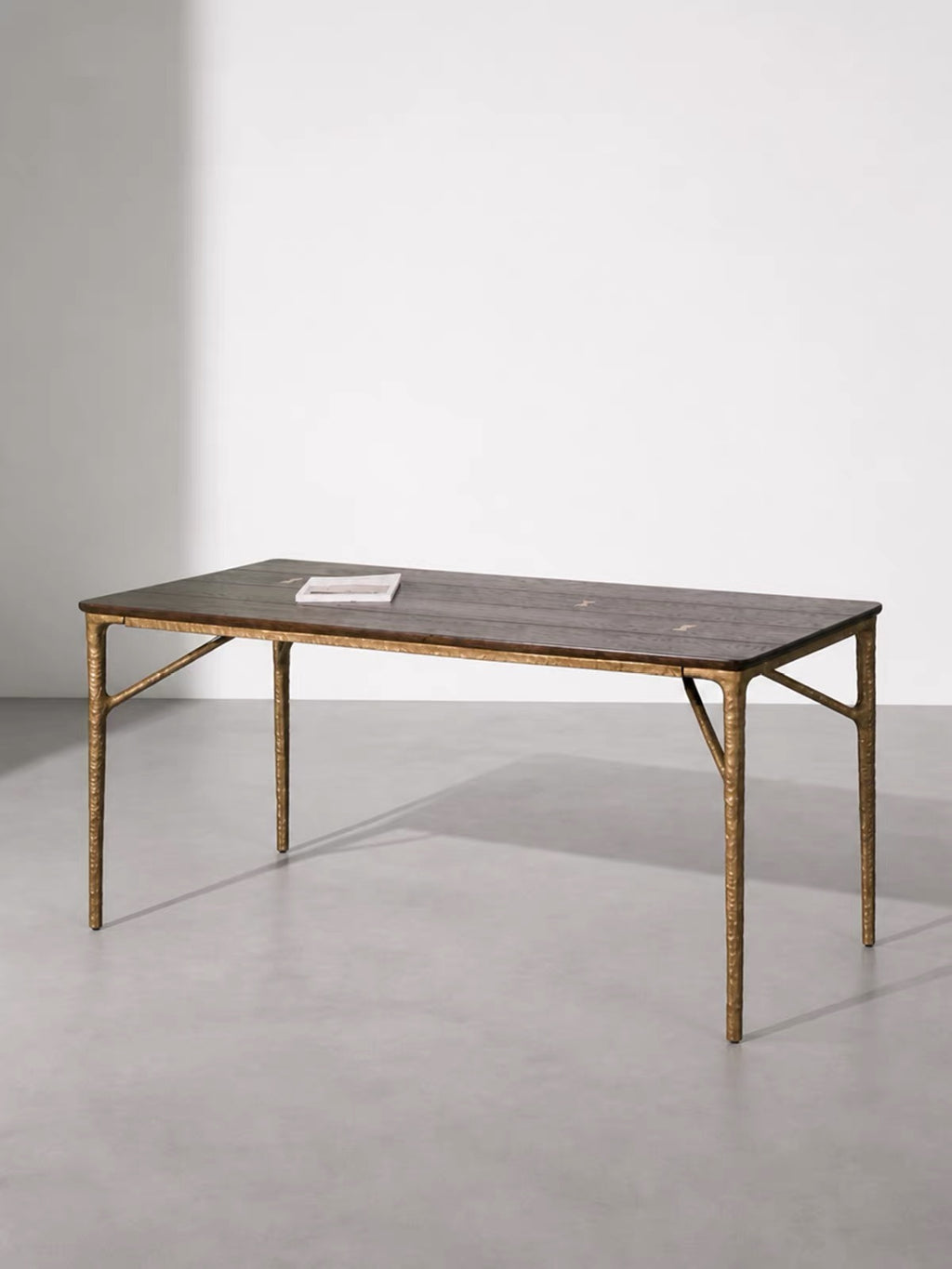 WOODOT Smoked Oak Dining Table